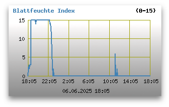 Blattfeuchte